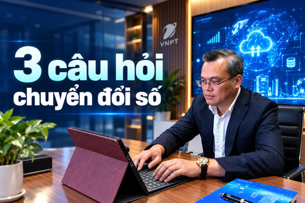 Chuyển đổi số không nên bắt đầu bằng câu hỏi: “Mua công nghệ gì?”