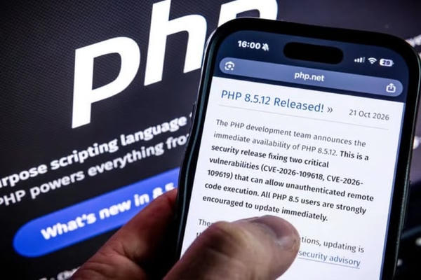 Hai lỗ hổng bảo mật nghiêm trọng trong PHP, doanh nghiệp cần sớm cập nhật bản vá