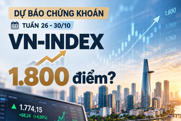 Chứng khoán tuần 26 - 30/10: VN-Index có vượt mốc 1.800 điểm?