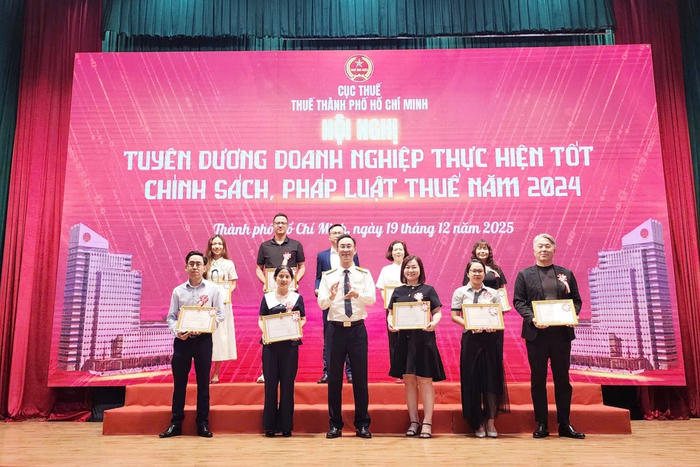 TP.HCM: Tuyên dương 262 doanh nghiệp tiêu biểu, thực hiện tốt pháp luật thuế