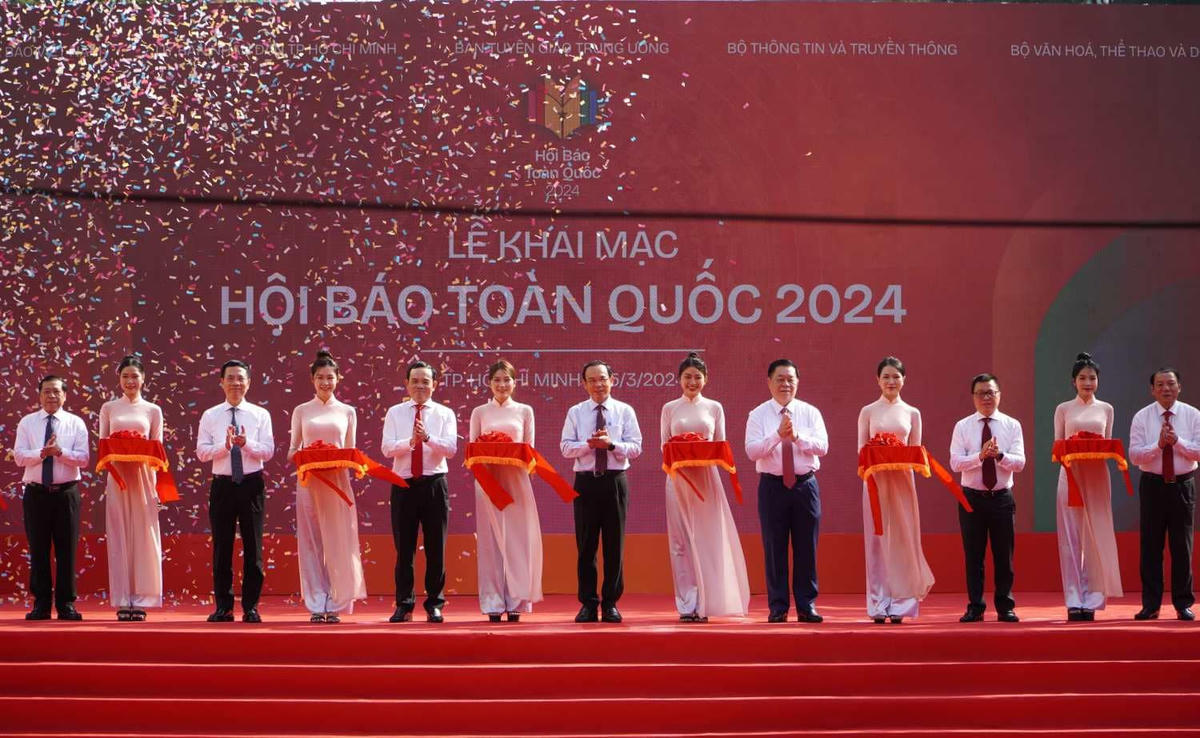 Khai mạc Hội Báo toàn quốc 2024: Tôn vinh giá trị tốt đẹp của ngành báo chí Việt Nam 
