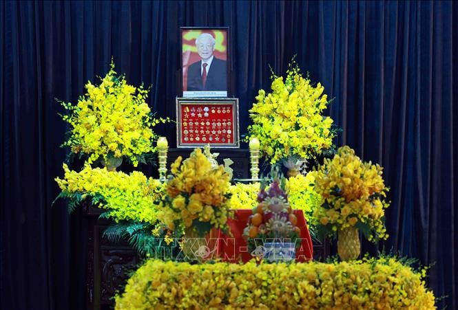 Cử hành trọng thể Lễ Quốc tang Tổng Bí thư Nguyễn Phú Trọng