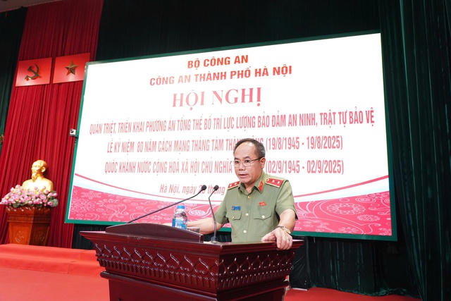 Bảo đảm an ninh Lễ kỷ niệm 80 năm Cách mạng Tháng Tám và Quốc khánh 2/9- Ảnh 1.