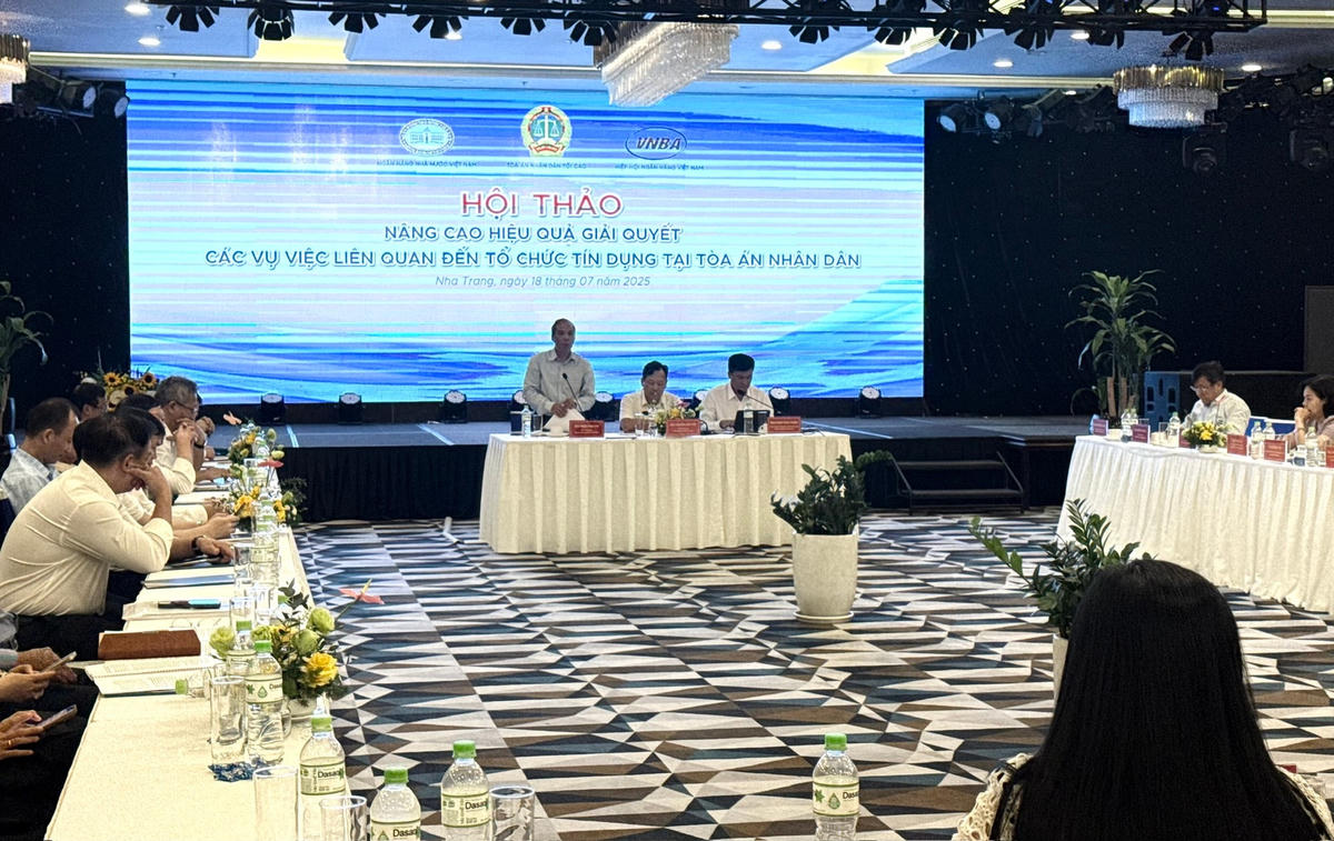 Các ngân hàng phối hợp chặt chẽ với Tòa án gỡ vướng xử lý nợ xấu- Ảnh 1.