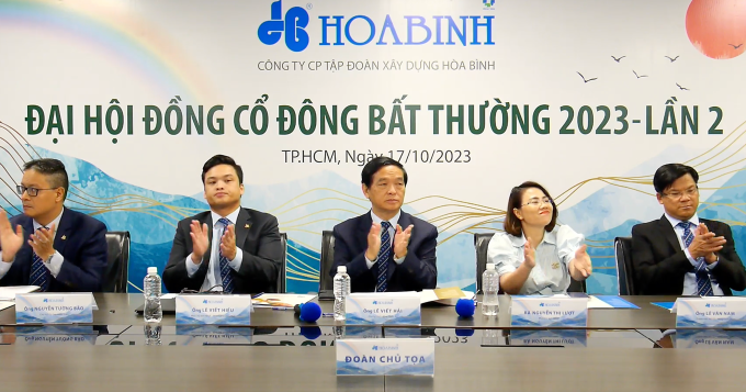 Ông Lê Viết Hải: Xây dựng Hòa Bình sắp thu nợ hơn 2.800 tỷ đồng