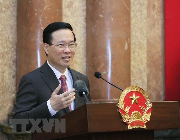 Chủ tịch nước Võ Văn Thưởng gặp mặt Hiệp hội Nữ doanh nhân Việt Nam