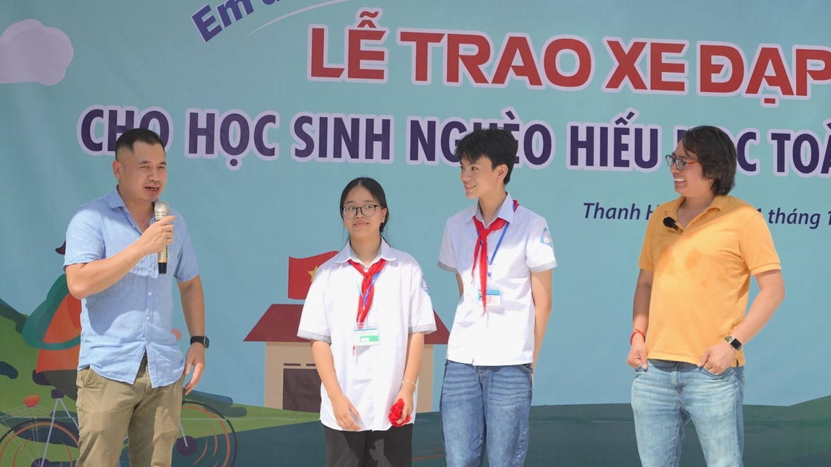 Dược phẩm Thái Minh và hành trình trao 1000 chiếc xe đạp cho các em học sinh nghèo vượt khó