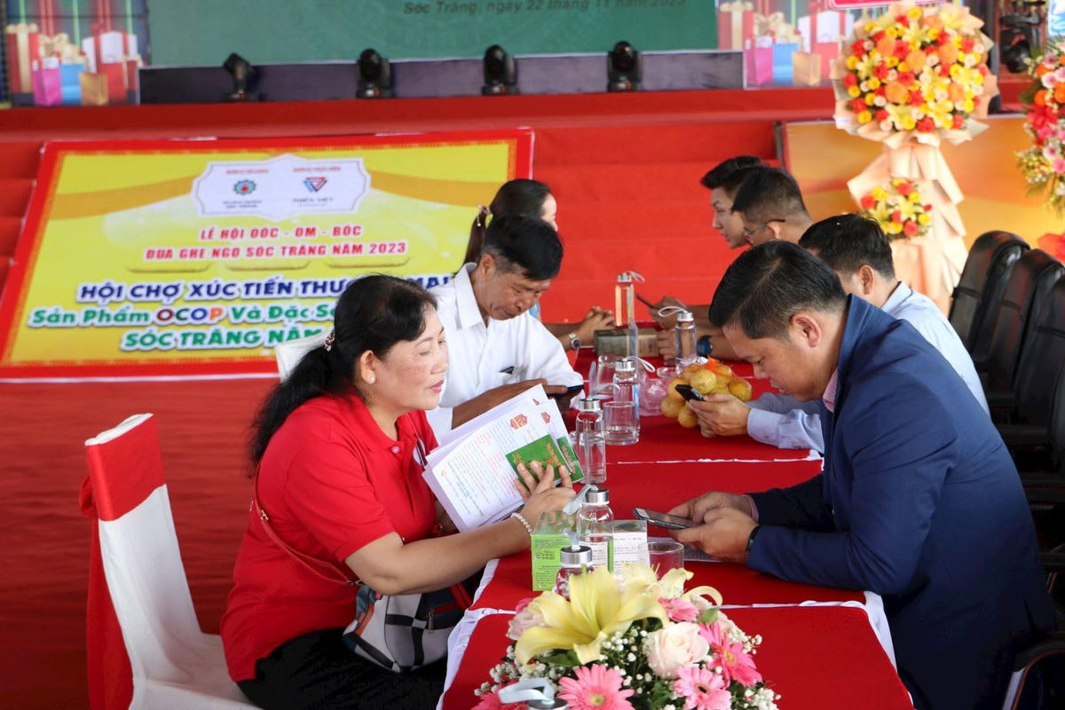 Hội nghị giao thương, kết nối cung cầu hàng hóa tỉnh Sóc Trăng năm 2023