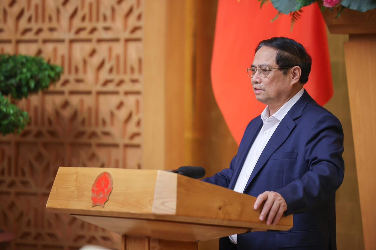 Thủ tướng chủ trì Hội nghị trực tuyến Chính phủ với 34 tỉnh thành và hơn 3.300 xã, phường, đặc khu- Ảnh 1.