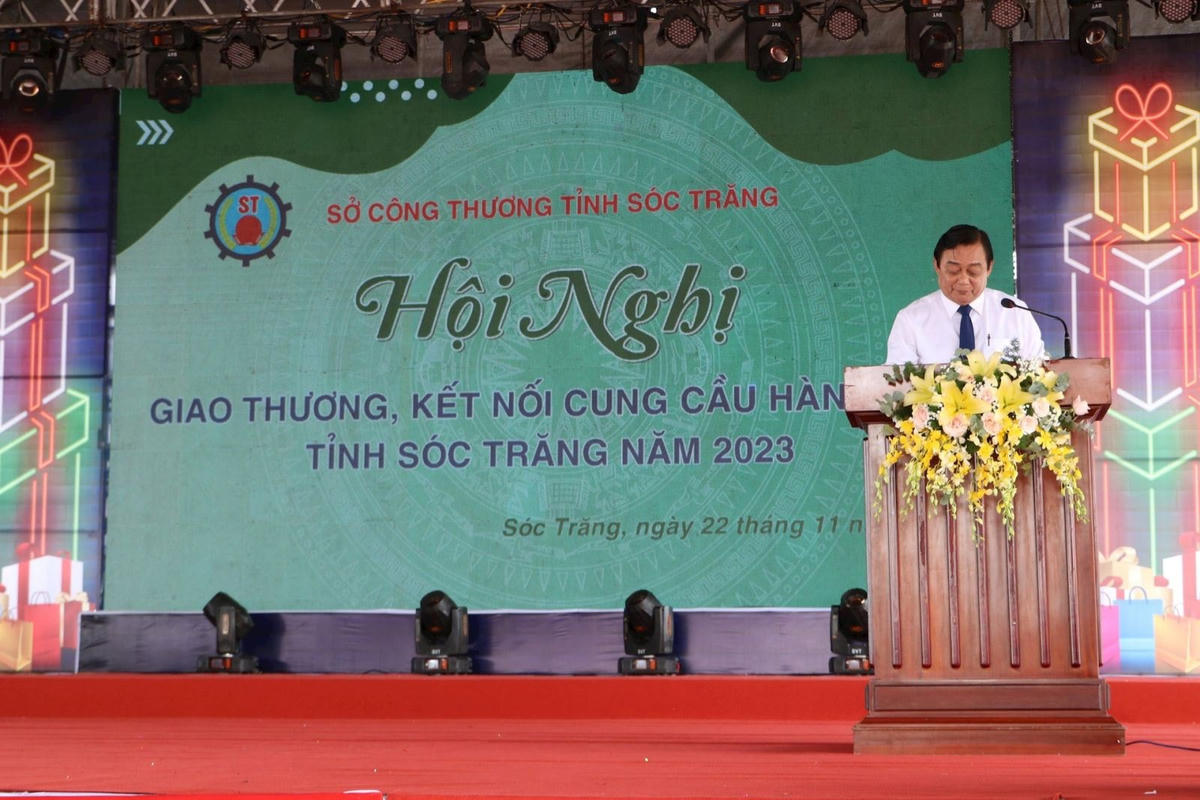 Hội nghị giao thương, kết nối cung cầu hàng hóa tỉnh Sóc Trăng năm 2023