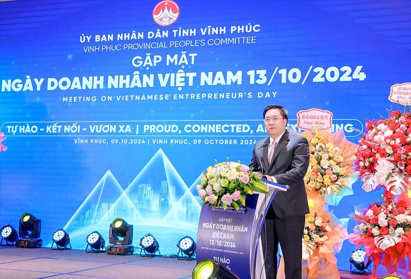 Vĩnh Phúc tổ chức gặp mặt và vinh danh các doanh nghiệp đóng góp tích cực cho phát triển kinh tế xã hội của Tỉnh