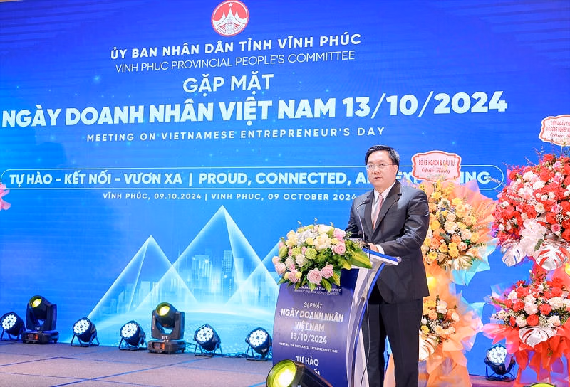 Vĩnh Phúc tổ chức gặp mặt và vinh danh các doanh nghiệp đóng góp tích cực cho phát triển kinh tế xã hội của Tỉnh