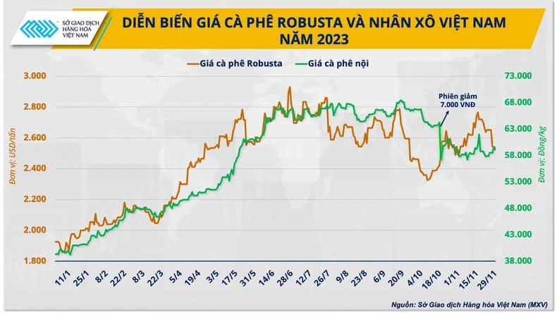 Điều gì sẽ giúp doanh nghiệp cà-phê Việt "làm chủ giá" trong năm 2024?
