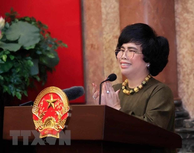 Chủ tịch nước Võ Văn Thưởng gặp mặt Hiệp hội Nữ doanh nhân Việt Nam