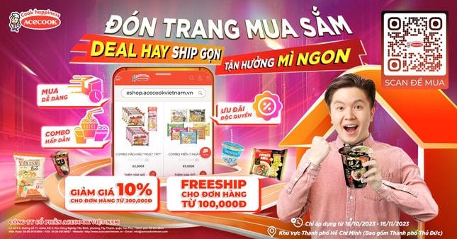 Ra mắt website thương mại điện tử Eshop Acecook Việt Nam