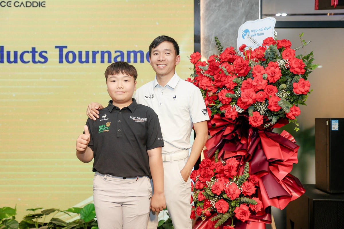 Golfer Nguyễn Quốc Bảo Huy được kỳ vọng trở thành vận động viên tài năng trẻ của Việt Nam