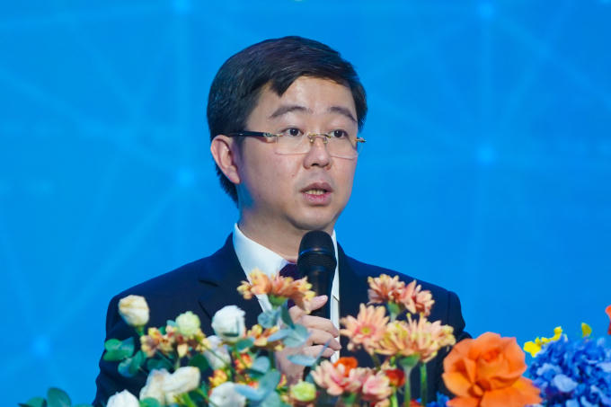 Thứ trưởng Khoa học và Công nghệ Bùi Hoàng Phương phát biểu tại sự kiện. Ảnh: Lưu Quý