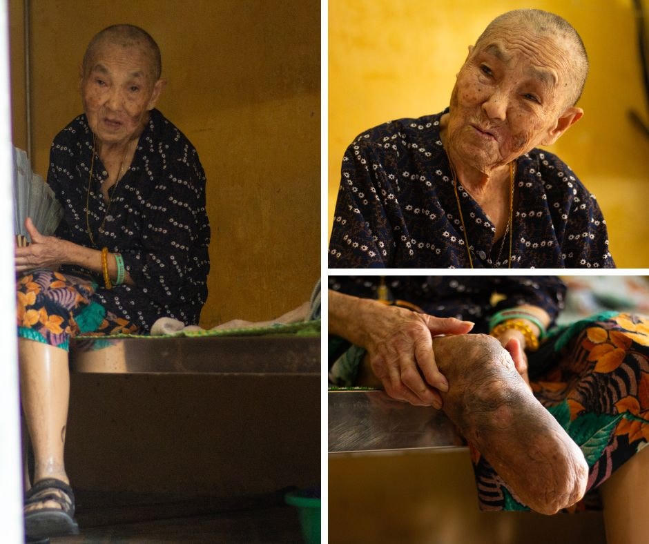 Nghẹn lòng trước số phận những cụ già cả đời sống trong trại phong