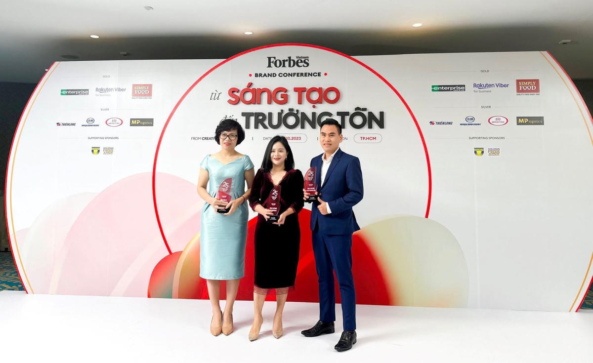 GELEX, Viglacera, CADIVI vào Top 25 thương hiệu dẫn đầu của Forbes Việt Nam