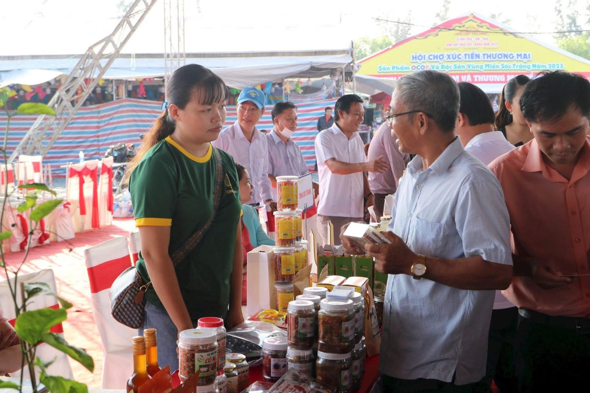 Hội nghị giao thương, kết nối cung cầu hàng hóa tỉnh Sóc Trăng năm 2023
