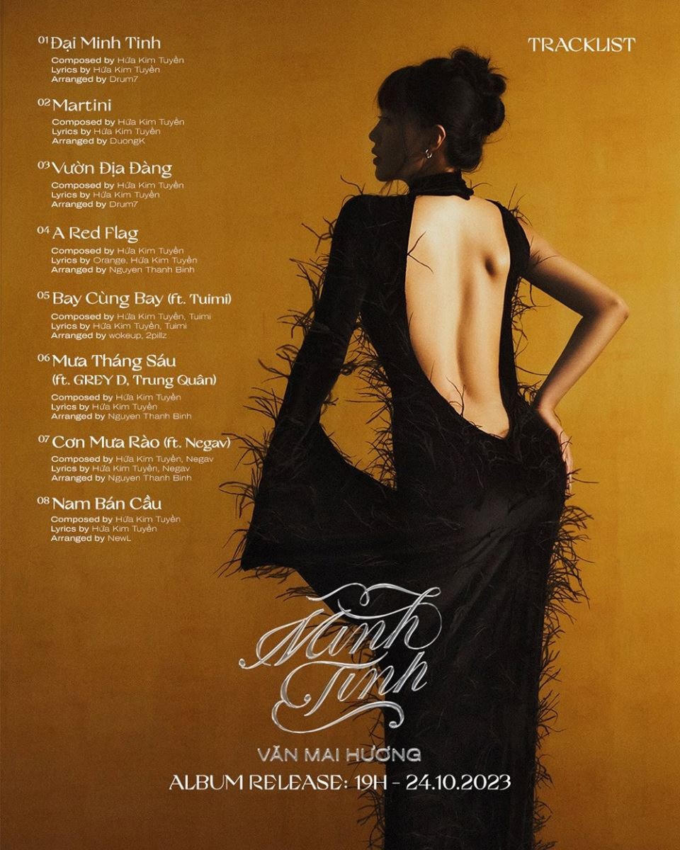 “Minh Tinh” của Văn Mai Hương đạt loạt thành tích ấn tượng