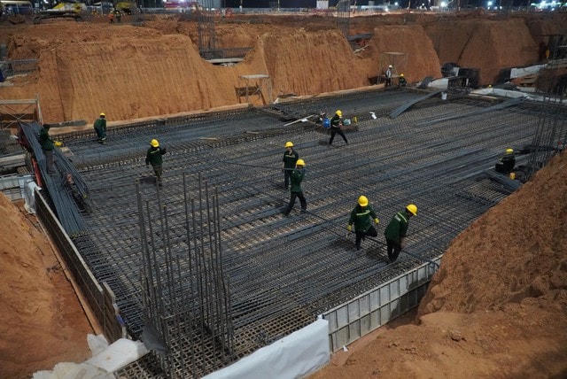 Đón Tết trên đại công trường xây dựng Sân bay Long Thành