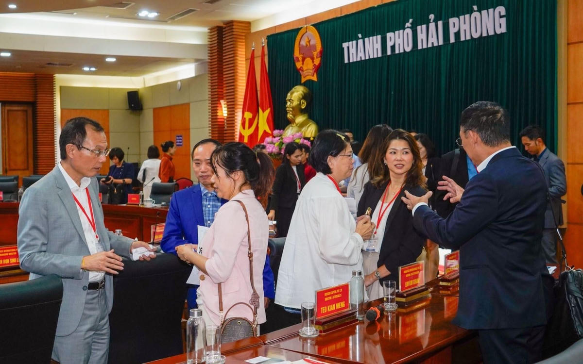 Hải Phòng thu hút 2,8 tỷ USD từ doanh nghiệp Singapore