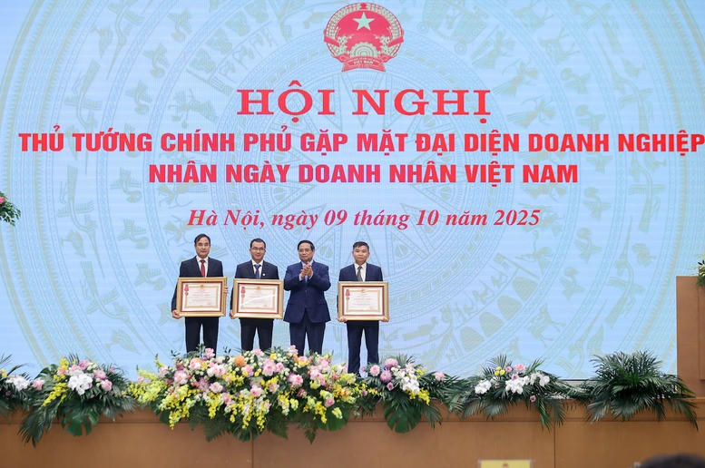 TỔNG THUẬT: Hội nghị Thủ tướng Chính phủ gặp mặt đại diện doanh nghiệp nhân Ngày Doanh nhân Việt Nam- Ảnh 20.