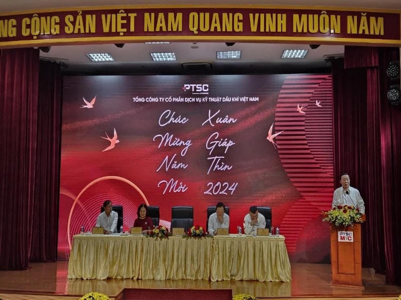 Phó Thủ tướng Trần Hồng Hà thăm, làm việc với PTSC tại thành phố Vũng Tàu