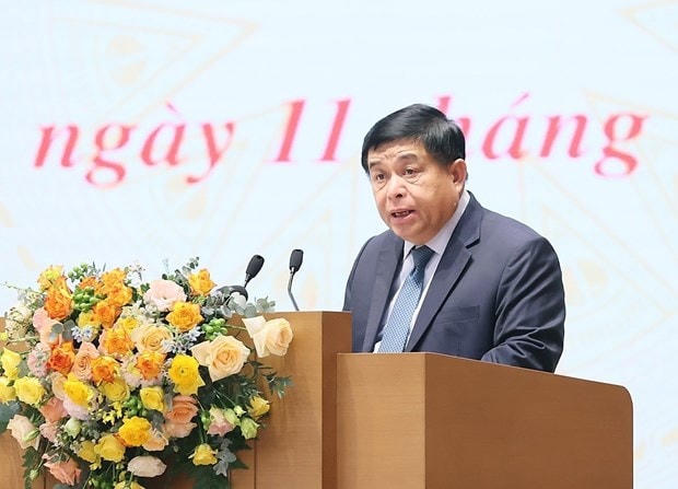 Bộ trưởng Bộ Kế hoạch và Đầu tư Nguyễn Chí Dũng. (Ảnh: Vietnam+)