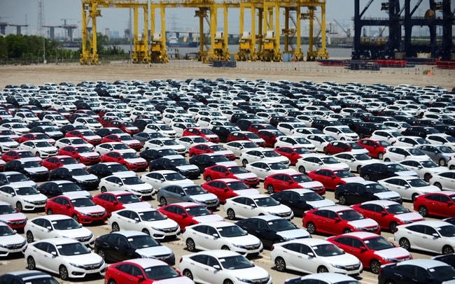 Nhập khẩu xe ô tô tăng cao trong những tháng đầu năm 2024