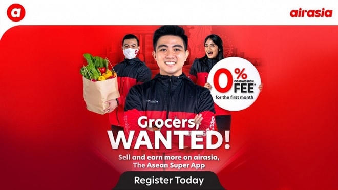 Siêu ứng dụng Airasia mở rộng các dịch vụ thương mại điện tử ở Singapore