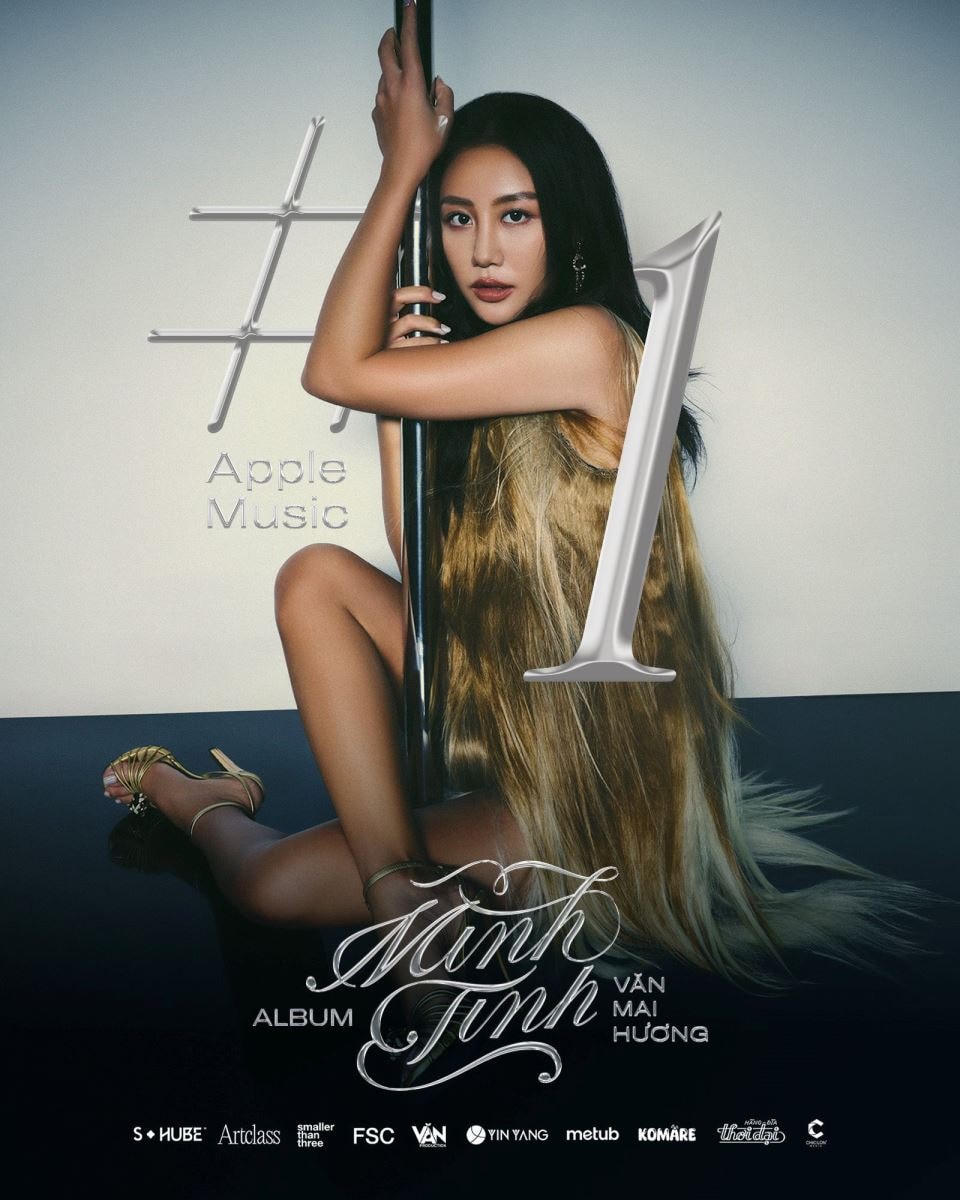 “Minh Tinh” của Văn Mai Hương đạt loạt thành tích ấn tượng