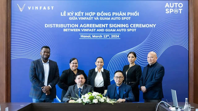 Mở rộng thị trường phân phối xe điện VinFast đến Tây Thái Bình Dương