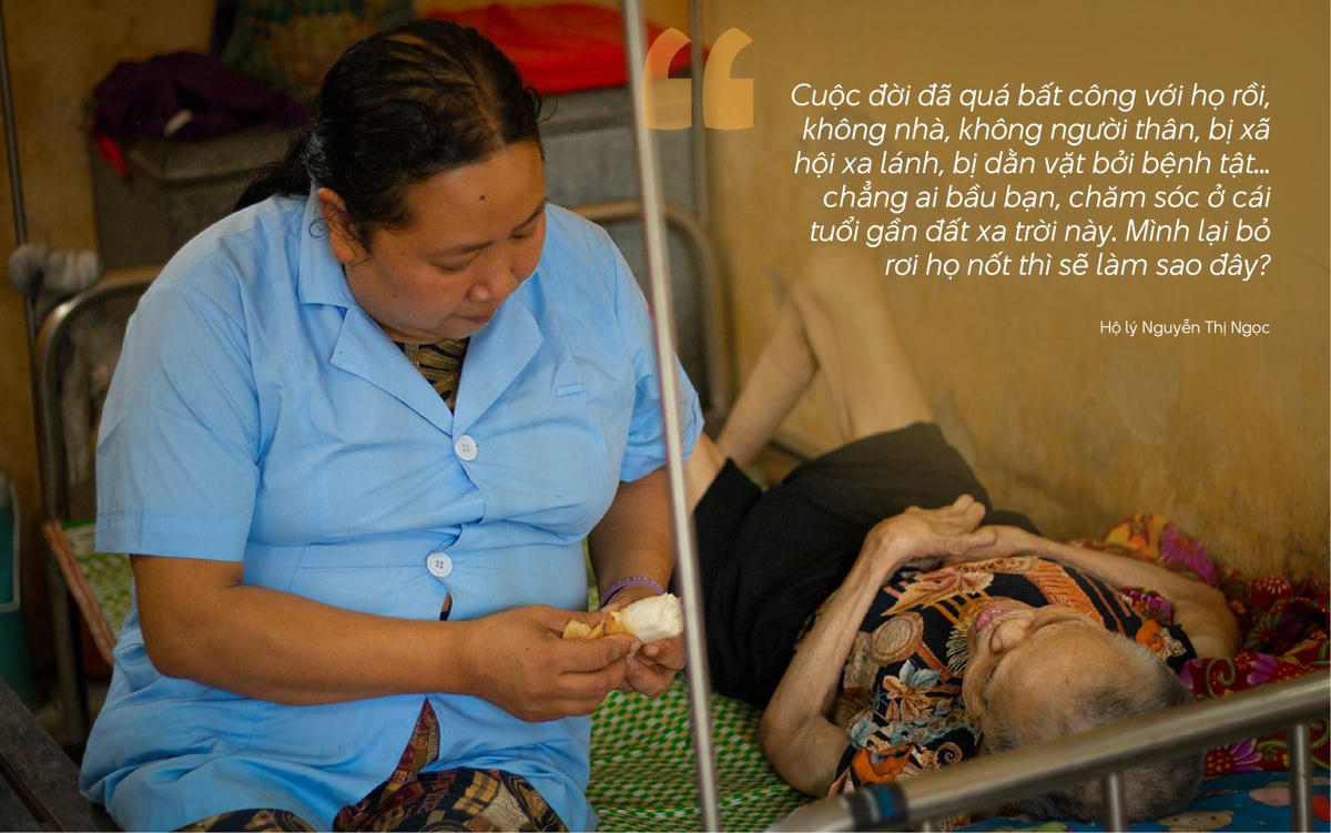 Nghẹn lòng trước số phận những cụ già cả đời sống trong trại phong