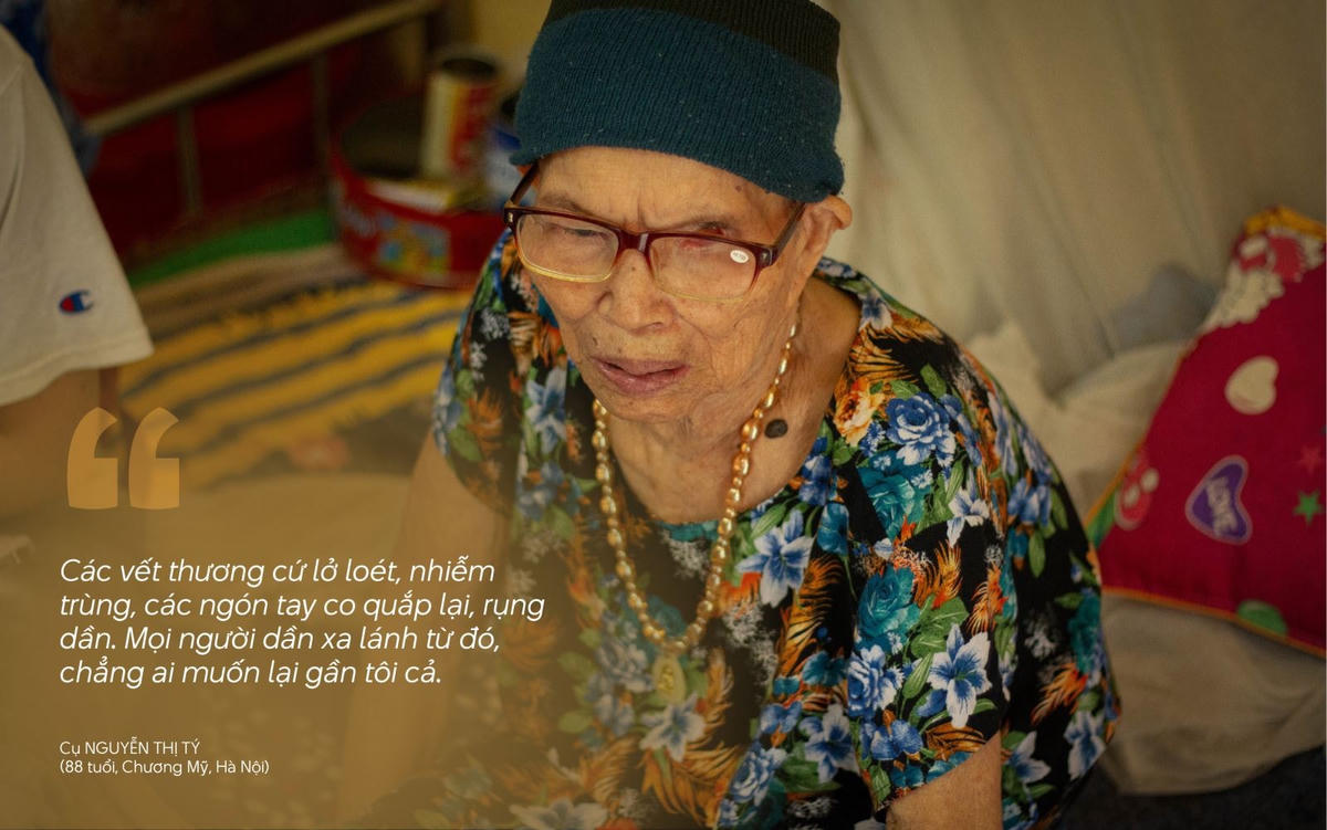 Nghẹn lòng trước số phận những cụ già cả đời sống trong trại phong