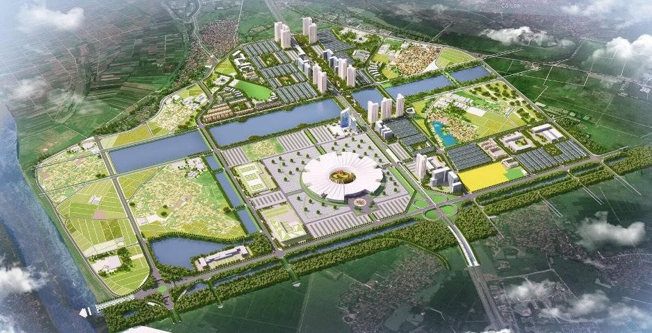 Trung tâm Triển lãm quốc gia khởi công, bất động sản Đông Anh hưởng lợi