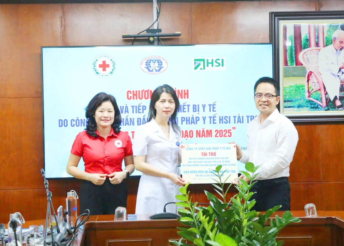 Bệnh viện Đa khoa tỉnh Phú Thọ tiếp nhận nhiều trang thiết bị y tế hiện đại 