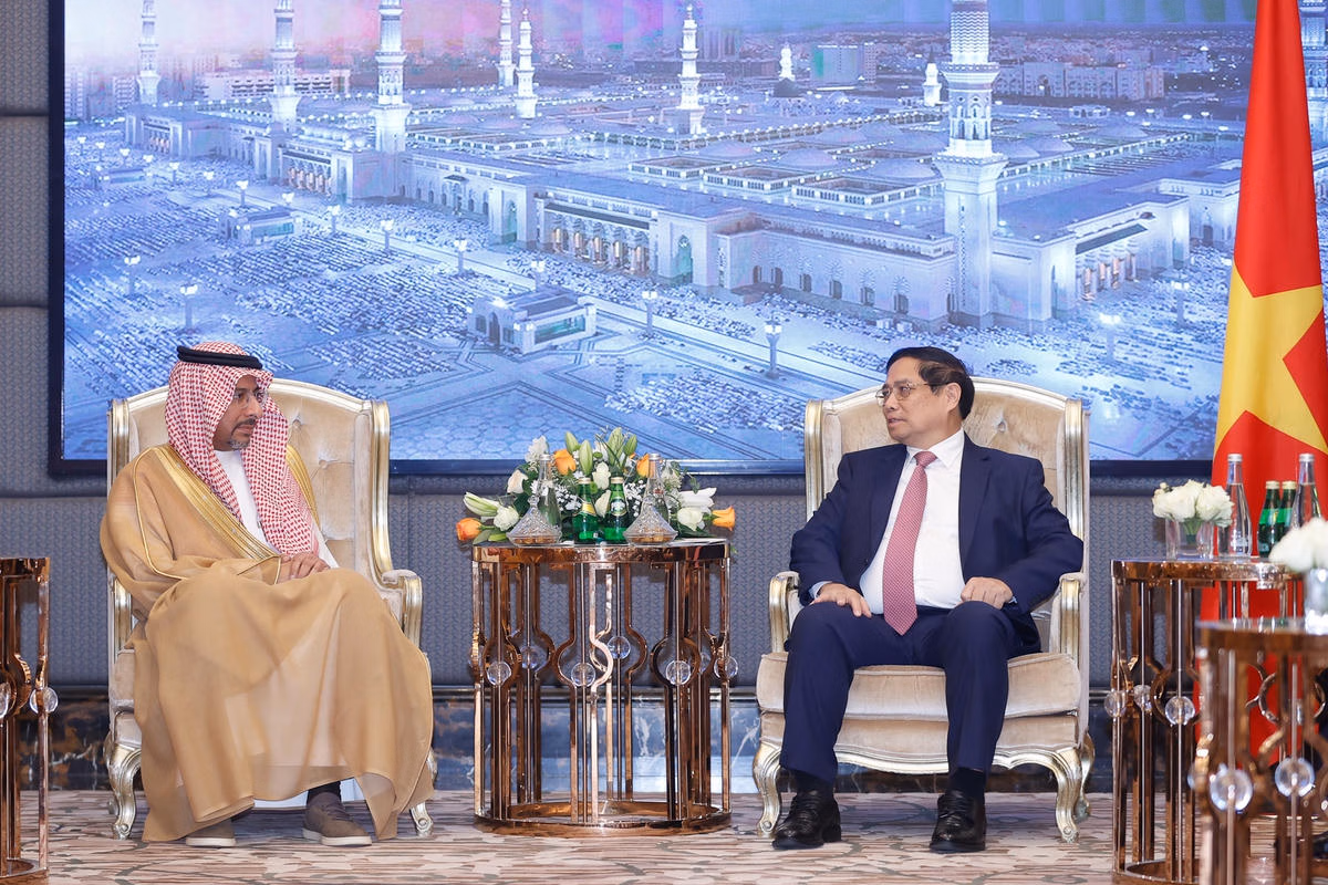 Thủ tướng đề nghị sớm đàm phán hiệp định thương mại tự do Việt Nam-Saudi Arabia- Ảnh 2. Thủ tướng đề nghị sớm đàm phán hiệp định thương mại tự do Việt Nam-Saudi Arabia- Ảnh 2.