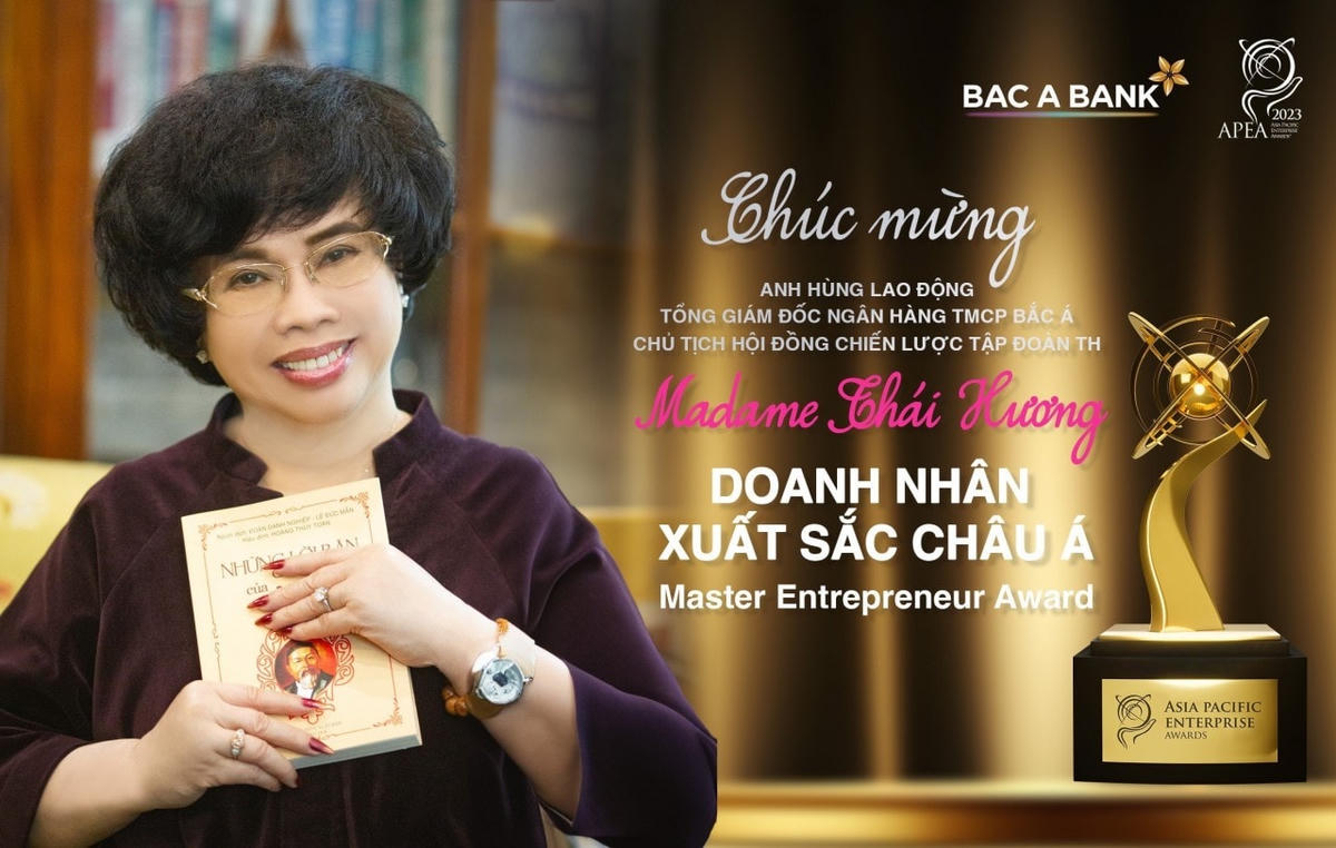 BAC A BANK giành “cú đúp” giải thưởng tại APEA 2023