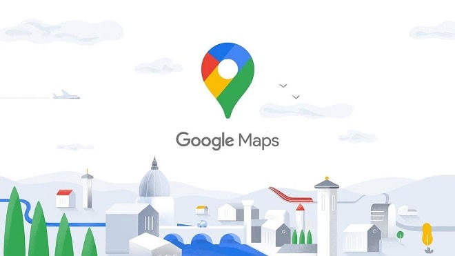 Google Maps chỉ đường lái xe đang chuyển sang màu xanh