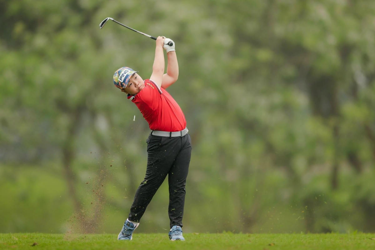 Golfer Nguyễn Quốc Bảo Huy được kỳ vọng trở thành vận động viên tài năng trẻ của Việt Nam