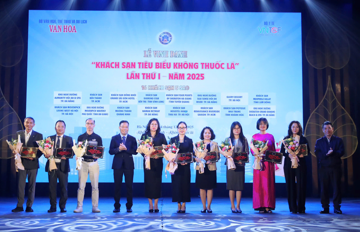 Vinh danh các khách sạn 5 sao&nbsp;