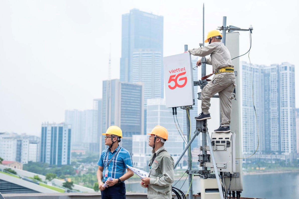 Viettel đã triển khai 20.758 trạm 5G trên toàn quốc.