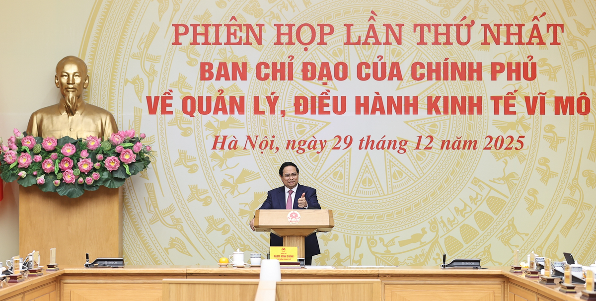Thủ tướng Phạm Minh Chính, Trưởng Ban Chỉ đạo của Chính phủ về quản lý, điều hành kinh tế vĩ mô, đã chủ trì Phiên họp lần thứ nhất của Ban Chỉ đạo.