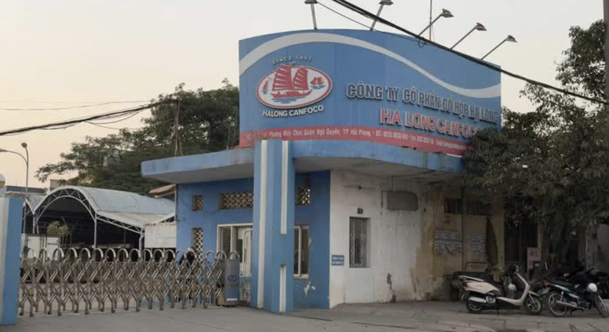 Trụ sở Công ty cổ phần Đồ hộp Hạ Long.&nbsp;