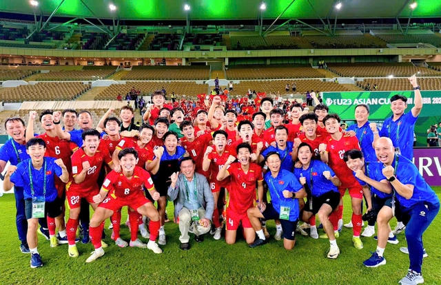 Việc giành quyền vào Bán kết VCK U23 châu Á 2026 đánh dấu lần thứ hai U23 Việt Nam góp mặt trong Top 4 đội mạnh nhất châu lục. 