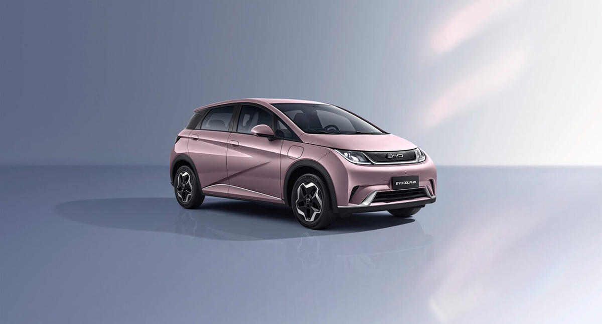 BYD Dolphin sở hữu thiết kế kiểu CUV lai hatchback nhỏ gọn, năng động.