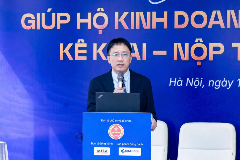 Ông Mai Sơn – Phó Cục trưởng Cục Thuế (Bộ Tài chính) - Ảnh: VGP