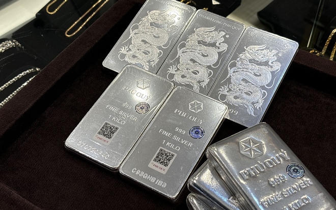 Thị trường bạc ngày 23/2 ghi nhận đà tăng trưởng tích cực. Ảnh minh họa